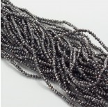 Zdjęcie - Kryształki oponki fasetowane hematite diamond