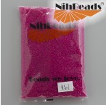 Zdjęcie - Koraliki NihBeads Insice-Color Crystal/Hot Pink Line