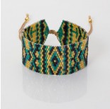Zdjęcie - Bransoletka boho 13 rzędowa z koralików Matsuno