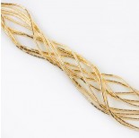 Zdjęcie - Hematyt walec platerowany light gold