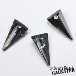 Zdjęcie - 6480, spike pendant, SWAROVSKI, silver night