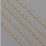 Zdjęcie - Łańcuszek simple real gold color