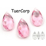 Zdjęcie - 6106 almond pendant, SWAROVSKI, light rose,