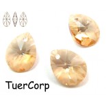 Zdjęcie - 6128 mini pear SWAROVSKI, golden shadow,