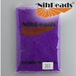 Zdjęcie - Koraliki NihBeads Inside-Color Aqua/ Fucia Line
