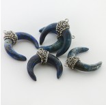 Zdjęcie - Lapis lazuli róg obfitości z ozdobną krawatką