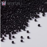 Zdjęcie - Koraliki Miyuki Delica 11/0 Black Matted