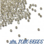 Zdjęcie - Koraliki TOHO Round Silver-Lined Frosted Crystal