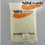 Zdjęcie - Koraliki NihBeads Ceylon Lustered Navajo White