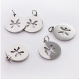 Zdjęcie - Zawieszka ze stali chirurgicznej znak zodiaku Ryby