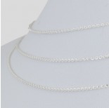 Zdjęcie - Łańcuszek simple diamentowany, Ag 925
