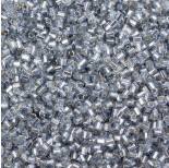 Zdjęcie - Koraliki Matsuno hexagon Silver Lined Lt. Black Diamond