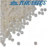 Zdjęcie - Koraliki TOHO Round Ceylon Frosted Lt Ivory
