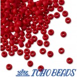 Zdjęcie - Koraliki TOHO Round Opaque-Frosted Pepper Red
