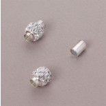Zdjęcie - Zapięcie magnetyczne z kryształkami crystal