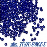 Zdjęcie - Koraliki TOHO Round Transparent Cobalt