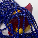 Zdjęcie - Lapis lazuli kulka fasetowana