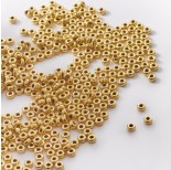 Zdjęcie - Przekładka oponka gładka GOLDFILLED AU585 złoty