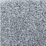 Zdjęcie - Koraliki Matsuno round Silver Lined Lt. Black Diamond