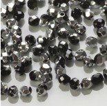 Zdjęcie - Fire Polish Silver 1/2 Coated Jet (S23980)