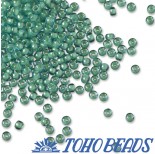 Zdjęcie - Koraliki TOHO Round Inside-Color Aqua/Lt Jonquil Lined