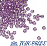 Zdjęcie - Koraliki TOHO Round Silver-Lined Lt Grape