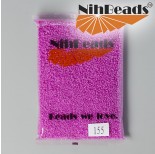 Zdjęcie - Koraliki NihBeads Ceylon Lustered Lt Fucia Carnation