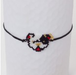 Zdjęcie - Bransoletka boho piesek z koralików Toho
