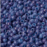 Zdjęcie - Koraliki TOHO Round Marbled Opaque Lt Blue/Amethyst