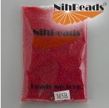 Zdjęcie - Koraliki NihBeads Transparent Frosted Siam Ruby