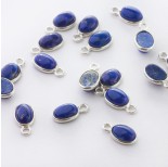 Zdjęcie - Lapis lazuli owal w okuciu zawieszka AG925