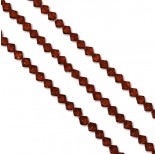 Zdjęcie - Bicone crackle czerwone