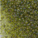 Zdjęcie - Koraliki TOHO Magatama Gold-Lined Rainbow Peridot