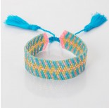Zdjęcie - Bransoletka boho 9 rzędowa z koralików Matsuno