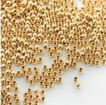 Zdjęcie - Przekładka kulka gładka GOLDFILLED AU585
