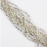 Zdjęcie - Hematyt kulka fasetowana 16cut light silver