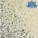 Zdjęcie - Koraliki TOHO Round Opaque-Lustered Navajo White