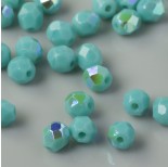 Zdjęcie - Fire Polish Opaque - Turquoise AB (X63130)