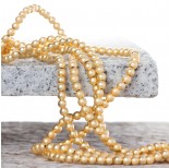 Zdjęcie - Hematyt platerowany kulka gładka satynowa light gold