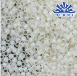 Zdjęcie - Koraliki TOHO Round Silver-Lined Milky White