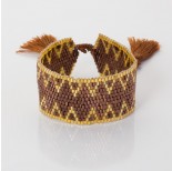 Zdjęcie - Bransoletka boho 13 rzędowa z koralików Matsuno