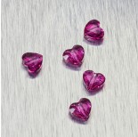 Zdjęcie - 5741 Swarovski love bead Fuchsia