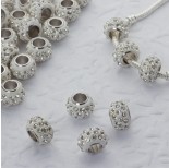 Zdjęcie - Koralik z kryształkami crystal