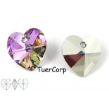 Zdjęcie - 6228 heart pendant, SWAROVSKI, vitrail light,