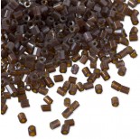 Zdjęcie - Rurki drobne silver shine dark brown