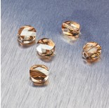 Zdjęcie - 5052 Swarovski mini round bead Golden Shadow