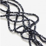 Zdjęcie - Kryształki oponki fasetowane blue hematite