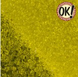 Zdjęcie - Koraliki SeedBeads Round Transparent Yellow