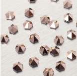 Zdjęcie - 5060 Hexagon Spike bead rose gold
