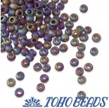 Zdjęcie - Koraliki TOHO Round Trans-Rainbow-Frosted Amethyst